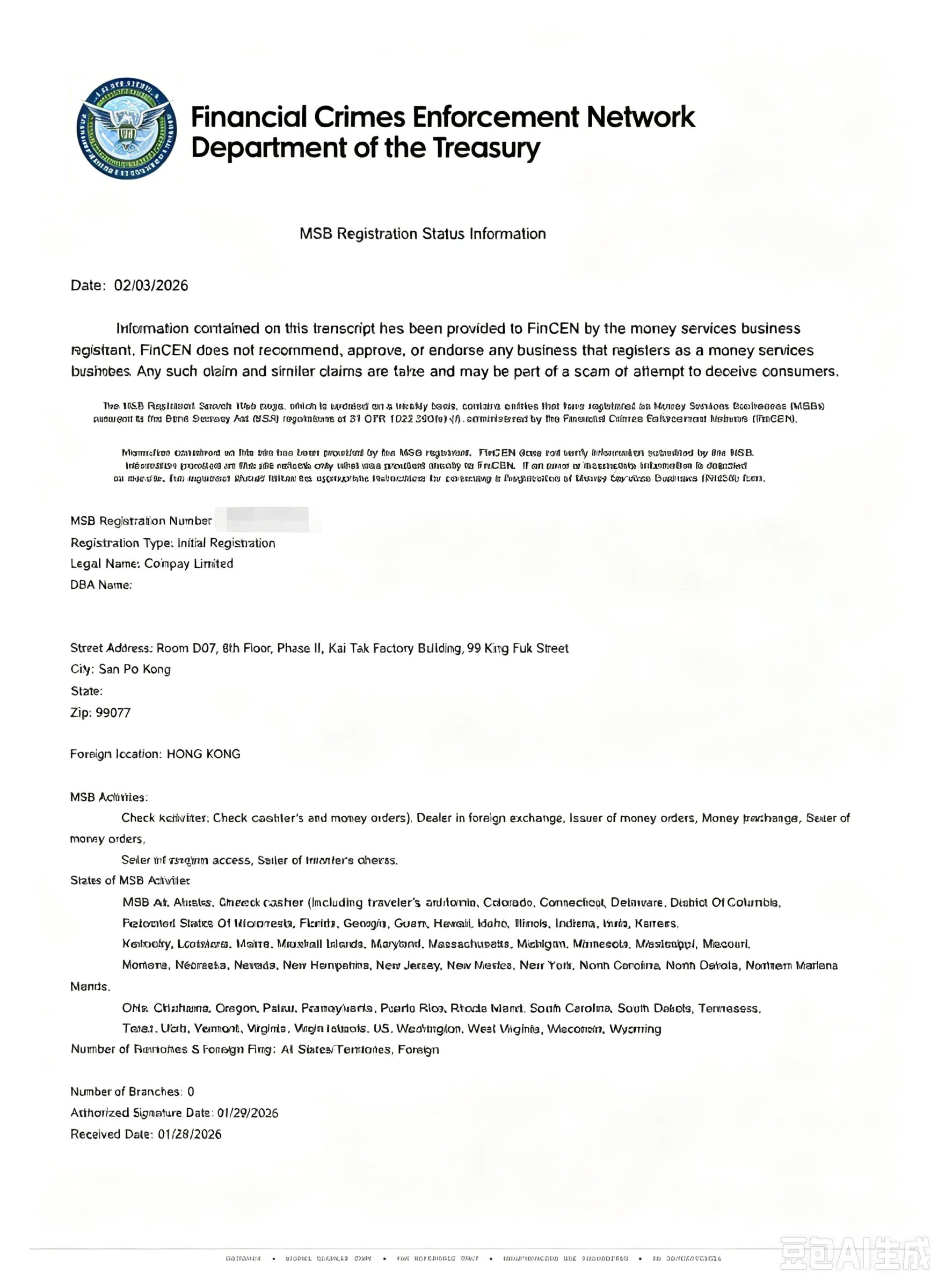 FinCEN MSB (grup)
